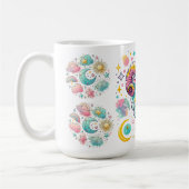 Colorful Aries Zodiac Astrology Sign Koffiemok (Links)