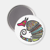 Colorful Armadillo Magnet (Voorkant / Achterkant)