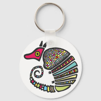 Colorful Armadillo Sleutelhanger