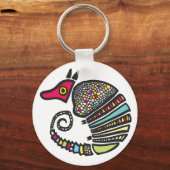 Colorful Armadillo Sleutelhanger (Voorkant)
