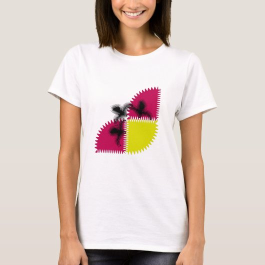 Colorful Art Butterfly T-shirt (Voorkant)