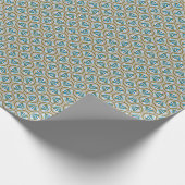 Colorful art deco pattern. cadeaupapier (Hoek)