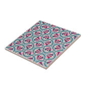 Colorful art deco pattern. tegeltje (Zijkant)