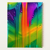Colorful Art Lovers Undated Planner (Achterkant)