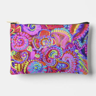 Colorful Art Makeup Bag #1-Original Fashion Design Etui
