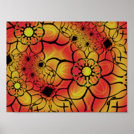 Colorful Art poster van Jimette Design.