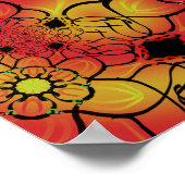 Colorful Art poster van Jimette Design. (Hoek)