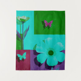 Colorful Art Tapestry Wandkleed