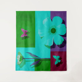 Colorful Art Tapestry Wandkleed