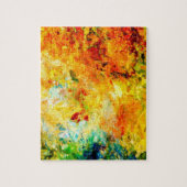 Colorful Artist Palette uitdagend Legpuzzel (Verticaal)