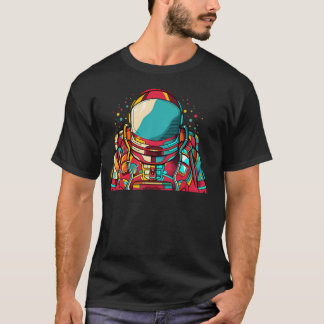 Colorful Astronaut T-shirt