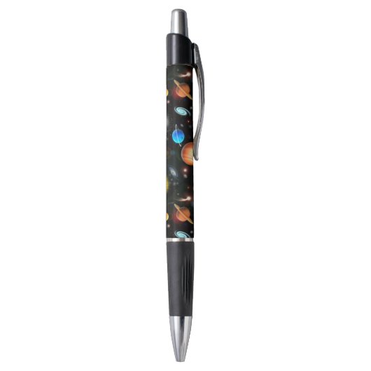 Colorful Astronomie Space Pen (Achterkant (Verticaal))