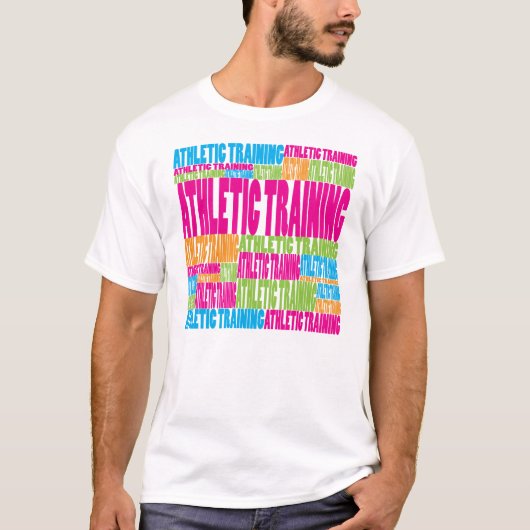 Colorful Athletic Training T-shirt (Voorkant)