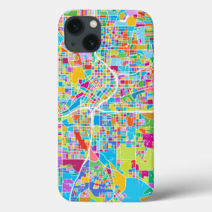 Colorful Atlanta Map Case-Mate iPhone Case