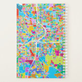 Colorful Atlanta Map Planner (Achterkant)
