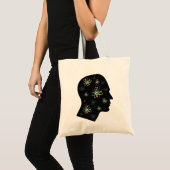 Colorful Atom Mind - Bag Tote Bag (Voorkant (product))