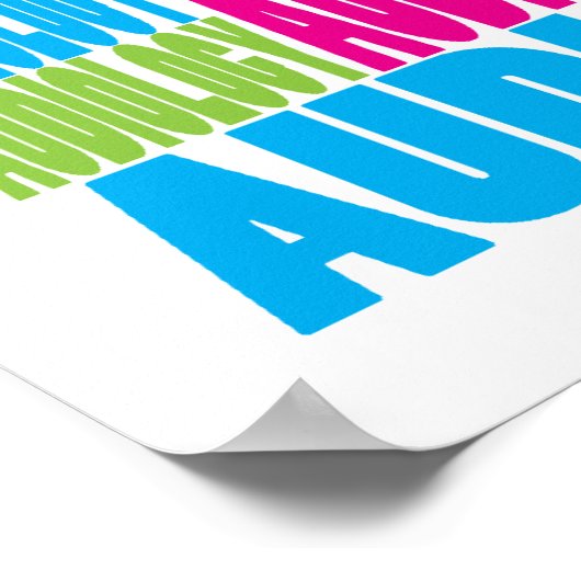 Colorful Audiology Poster (Hoek)