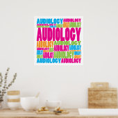 Colorful Audiology Poster (Keuken)