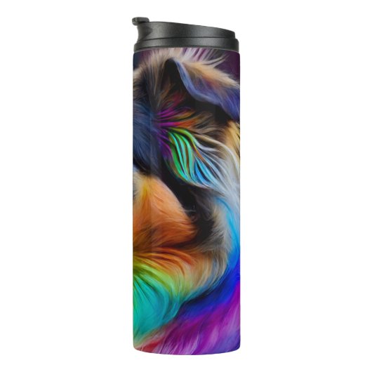 Colorful Aussie Thermosbeker (Geroteerd rechts)