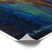 Colorful Austin Skyline Poster Svetlana Novikova (Hoek)