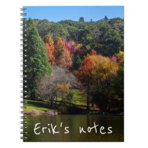 Colorful Australian Autumn Landscape Notitieboek