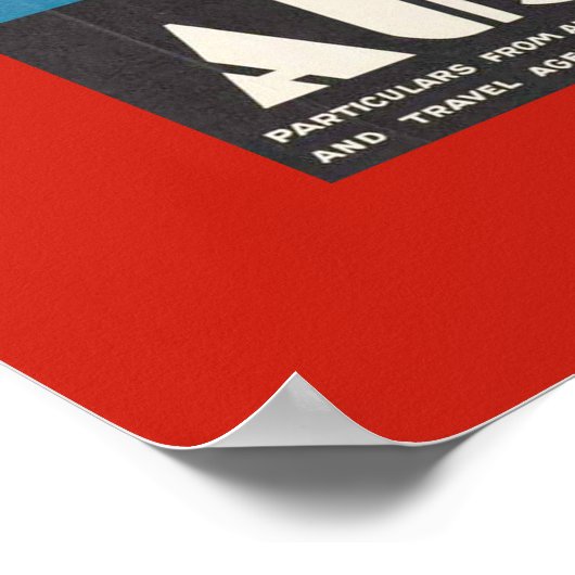 Colorful Australian Fish Travel Poster (Hoek)