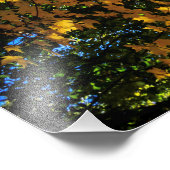 Colorful Autumn Central Park uitzicht Foto afdrukk Afdruk (Hoek)