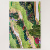 Colorful Autumn Golf Course Legpuzzel (Verticaal)