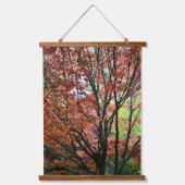 Colorful Autumn laat fotografisch over Hangend Wandkleed (Voorkant)