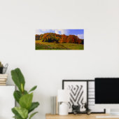 Colorful Autumn Landschap Poster (Thuiskantoor)