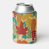 Colorful Autumn Leaves Blikjeskoeler (Blikje Achterkant)