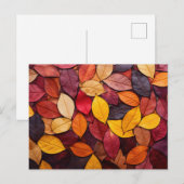 Colorful Autumn Leaves Briefkaart (Voorkant / Achterkant)