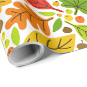 Colorful Autumn Leaves Cadeaupapier (Rol Hoek)