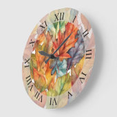 Colorful Autumn Leaves Grote Klok (Hoek)