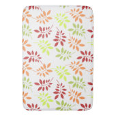 Colorful Autumn Leaves in Warm Tones Badmat (Voorkant Verticaal)