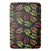 Colorful Autumn Leaves in Warm Tones Bath Mat (Voorkant Verticaal)