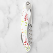 Colorful Autumn Leaves in Warm Tones Kurkentrekker (Achterkant)