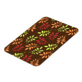 Colorful Autumn Leaves in Warm Tones Magnet Magneet (Linkerzijde)