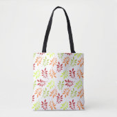 Colorful Autumn Leaves in Warm Tones Tote Bag (Voorkant)