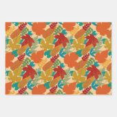 Colorful Autumn Leaves Inpakpapier Vel (Voorkant 3)