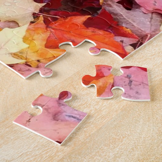 Colorful Autumn Leaves Legpuzzel (Zijkant)