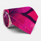 Colorful Autumn Leaves Pattern Stropdas (Opgerold)