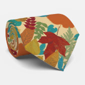 Colorful Autumn Leaves Stropdas (Opgerold)