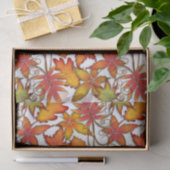 Colorful Autumn Leaves Tissuepapier (Geschenk)
