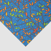 Colorful Autumn Leaves Tissuepapier (Detail)