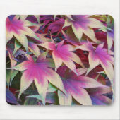 Colorful Autumn Maple Leaves Floral Muismat (Voorkant)