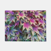Colorful Autumn Maple Leaves Welkom Deurmat (Voorkant)