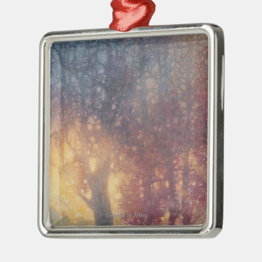 Colorful Autumn Metalen Ornament (Links)