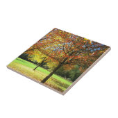 Colorful Autumn Trees Tegeltje (Zijkant)