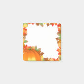 Colorful Autumn verliest Thanksgiving Post-it® Not Notes (Voorkant)